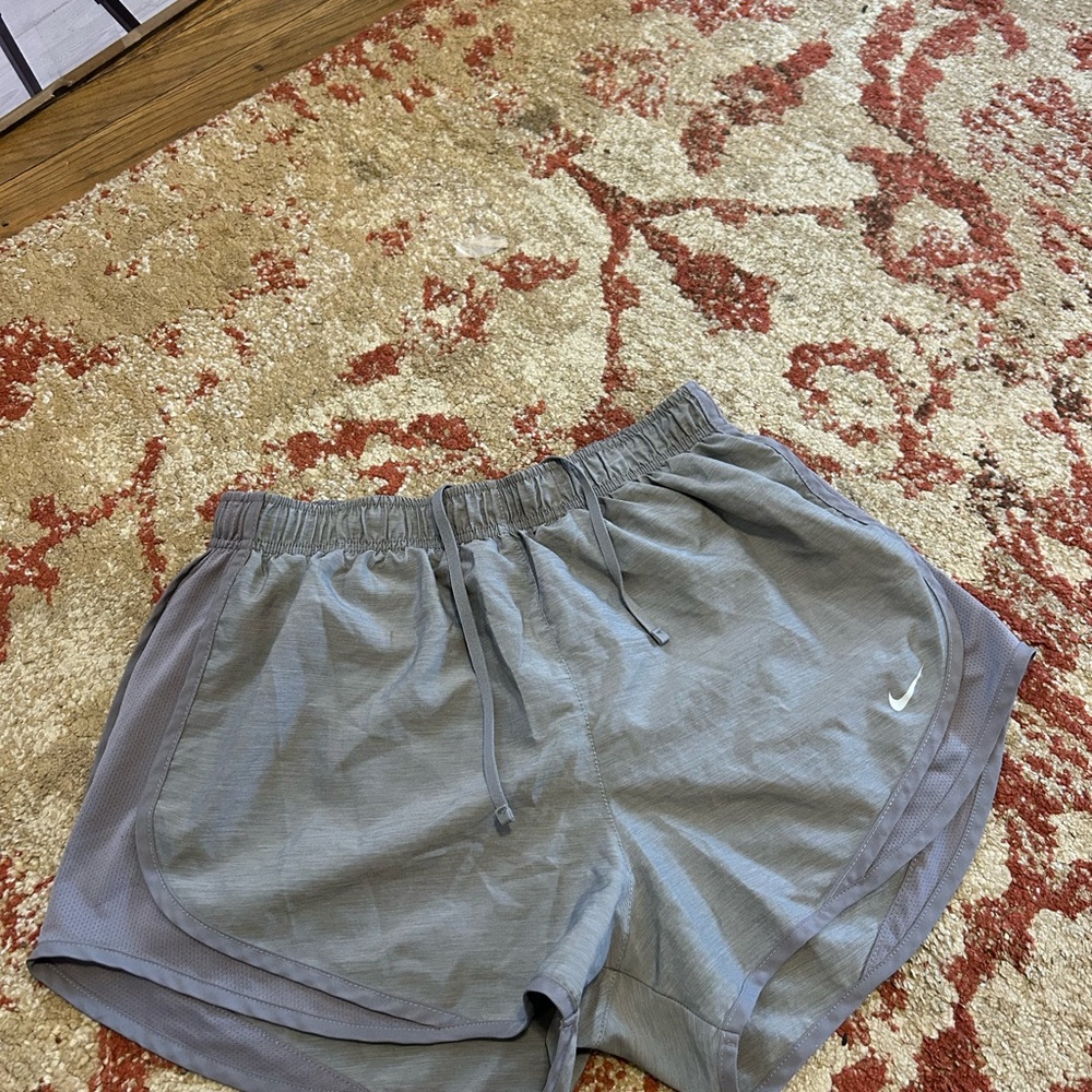 Nike Light Gray Athletic Shorts